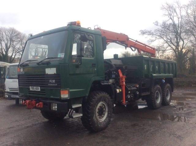 Volvo FL12 6x6 Tipper Grab - Ex MOD Volvo FL12 6x6 Tipper Grab - Ex MOD