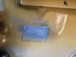 Engine with Engine Serial Number