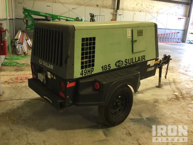 2013 Sullair 185 DPQ 185 cfm Mobile Air Compressor in Chico, California ...