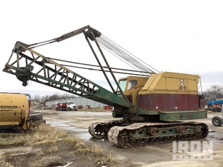 1968 Bucyrus 30B Lattice-Boom Crawler Crane in Indianapolis, Indiana ...