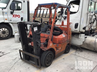 Toyota 7FGCU25 5000 lb Cushion Tire Forklift in El Paso, Texas, United ...