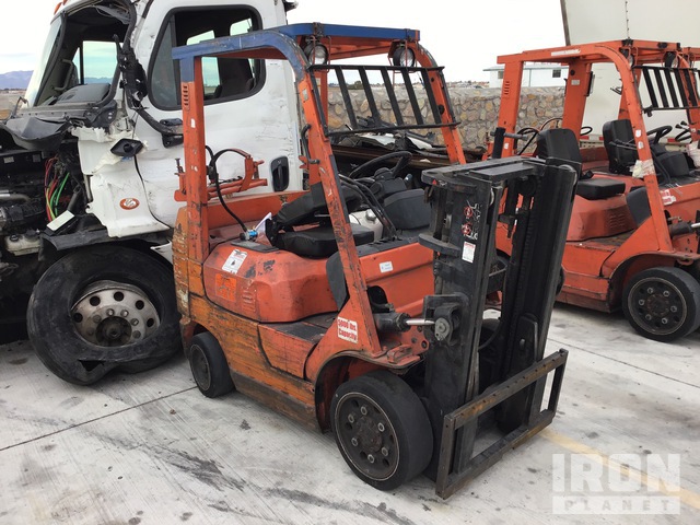 Toyota 7FGCU25 5000 lb Cushion Tire Forklift in El Paso, Texas, United ...