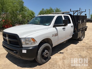 2018 Dodge Ram 3500 4x2 Crew Cab Flatbed Truck in San Antonio, Texas ...