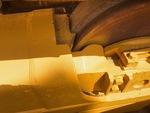 Undercarriage with Right Track Tensioner