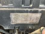 Engine with Emission Label