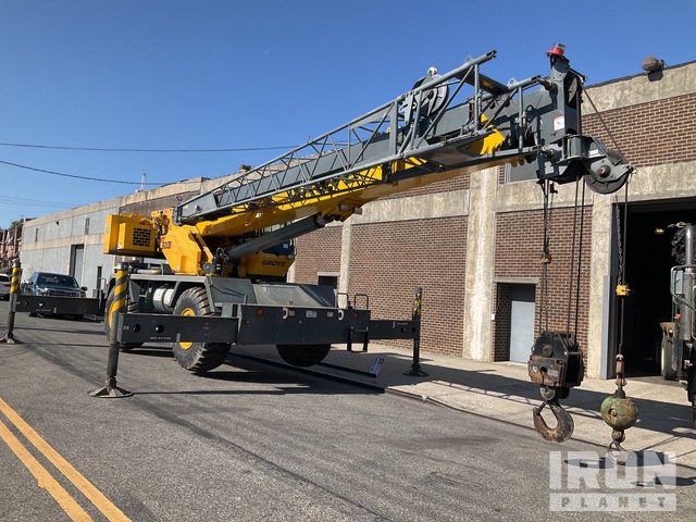 Grove Rt600e 2010 Grove RT600E 50 ton 4x4 Rough Terrain Crane in Brooklyn, New York ...