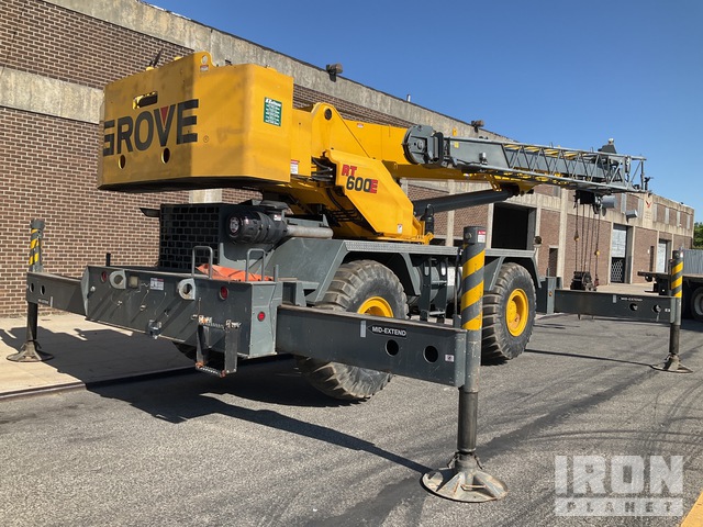 Grove Rt60e 2010 Grove RT600E 50 ton 4x4 Rough Terrain Crane in Brooklyn, New York ...