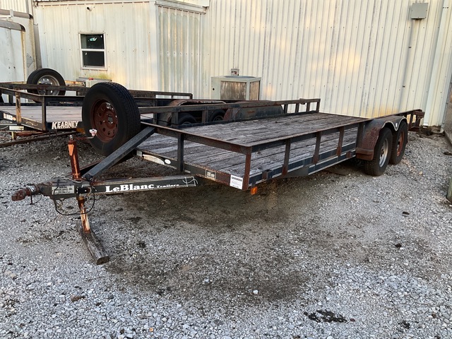 2011 LeBlanc  20 ft T/A Utility Trailer