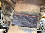 Engine with Emission Label