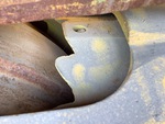 Undercarriage with Left Track Tensioner