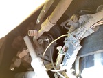 Engine with A/C Compressor