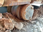 Undercarriage with Right Track Rollers
