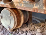 Undercarriage with Left Track Rollers