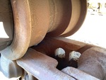 Undercarriage with Left Carrier Rollers