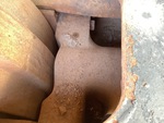 Undercarriage with Left Track Tensioner