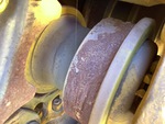 Undercarriage with Right Carrier Rollers