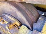 Undercarriage with Left Front Idler
