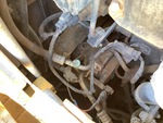 Engine with A/C Compressor