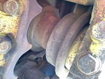 Undercarriage with Right Carrier Rollers