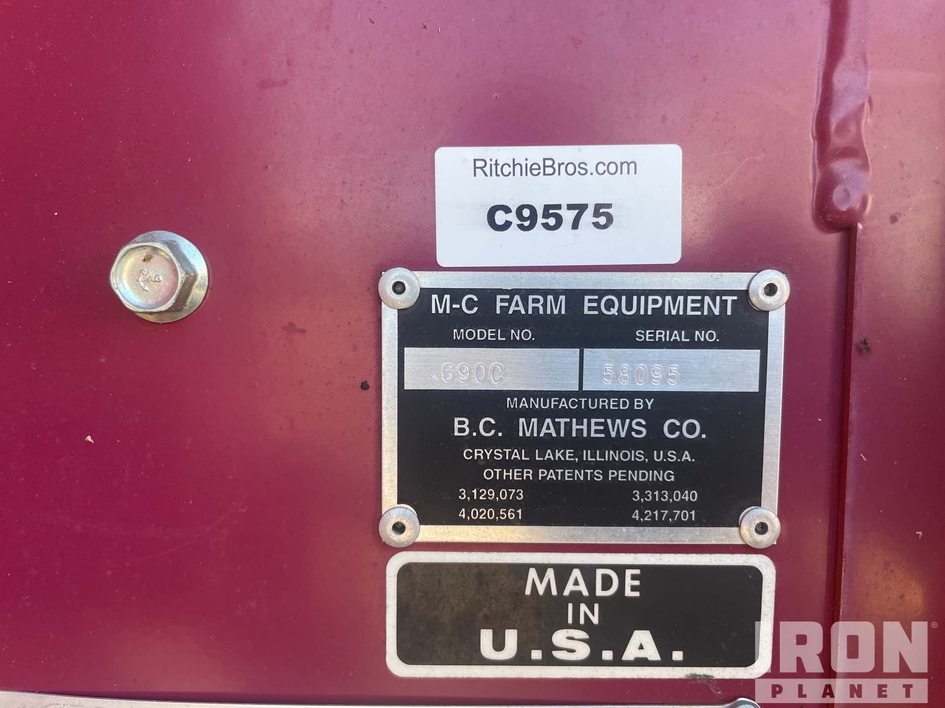 General Appearance with Seriennummer / FIN