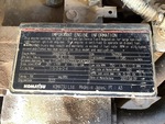 Engine with Emission Label