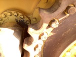Undercarriage with Left Sprocket