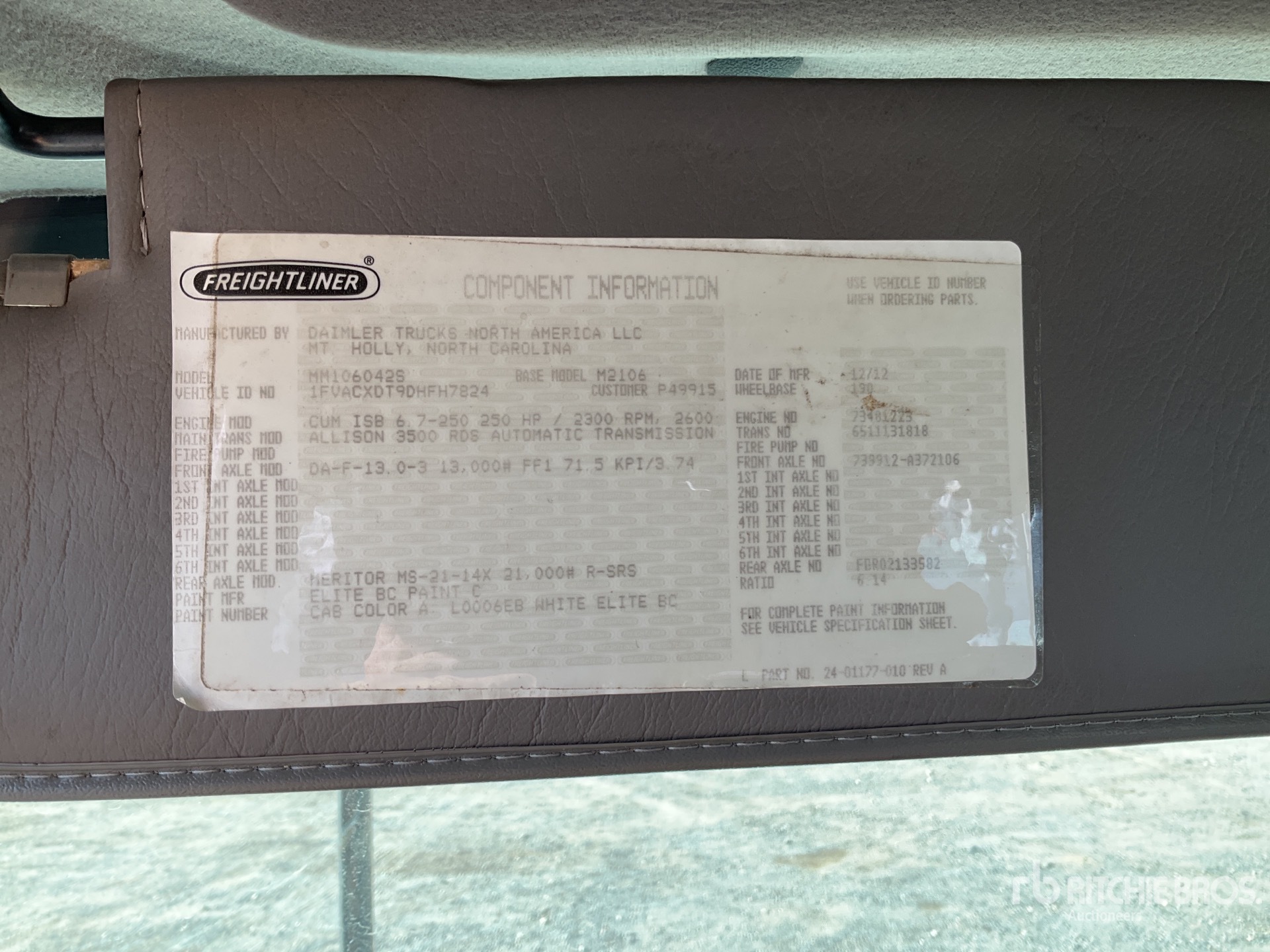 Aspect général with Numéro de série/Numéro d'identification du véhicule automobile
