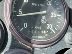 Control Station with Hour Meter Reading