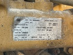 Engine with Emission Certification Label