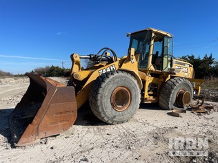 John Deere 744H Wheel Loader (Inoperable) in Sherman, Texas, United ...