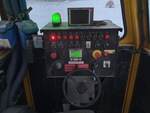 Cab with Warning Lights