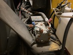 Engine with A/C Compressor