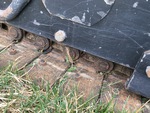 Undercarriage with Left Track Rollers
