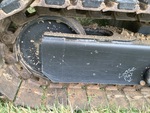 Undercarriage with Left Track Tensioner