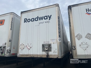 Remorque Wabash 2008 53 ft x 102 in T/A Van — occasion