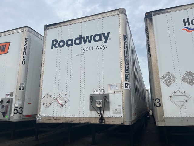 2008 Wabash 53 ft x 102 in T/A Van Trailer 2008 Wabash 53 ft x 102 in T/A Van Trailer