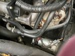 Engine with Oil Leaks
