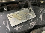 Engine with Emission Label
