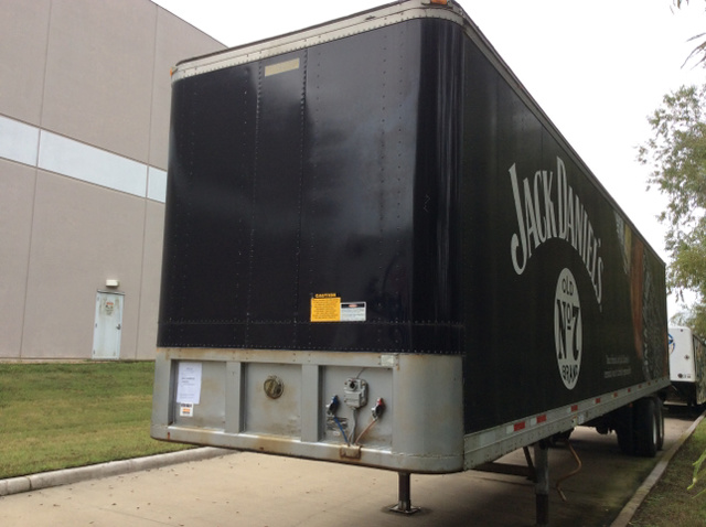 1997 Fruehauf FB-9-NF2-45N Van Trailer