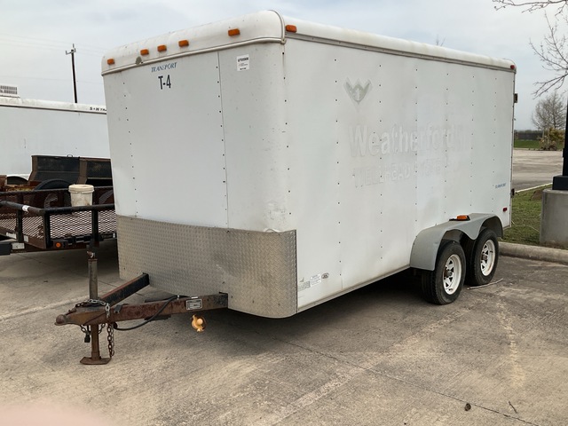 2002 Haulmark TS714TA T/A Enclosed Trailer 2002 Haulmark TS714TA T/A Enclosed Trailer