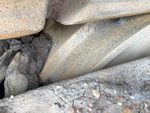Undercarriage with Right Front Idler