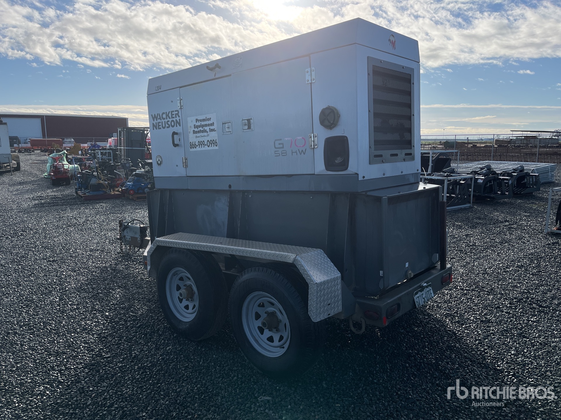 General Appearance with Picture, Left Rear Corner