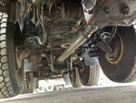 Underbody with Front Drive Axle