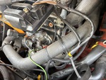 Engine with Oil Leaks