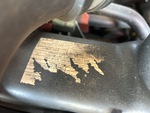 Engine with Emission Label