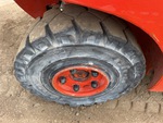 Chassis Lift with Right Rear Tire