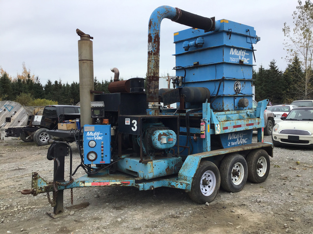 2006 (unverified) Multi-Vac 7500DT T/A Vacuum Tanker Trailer