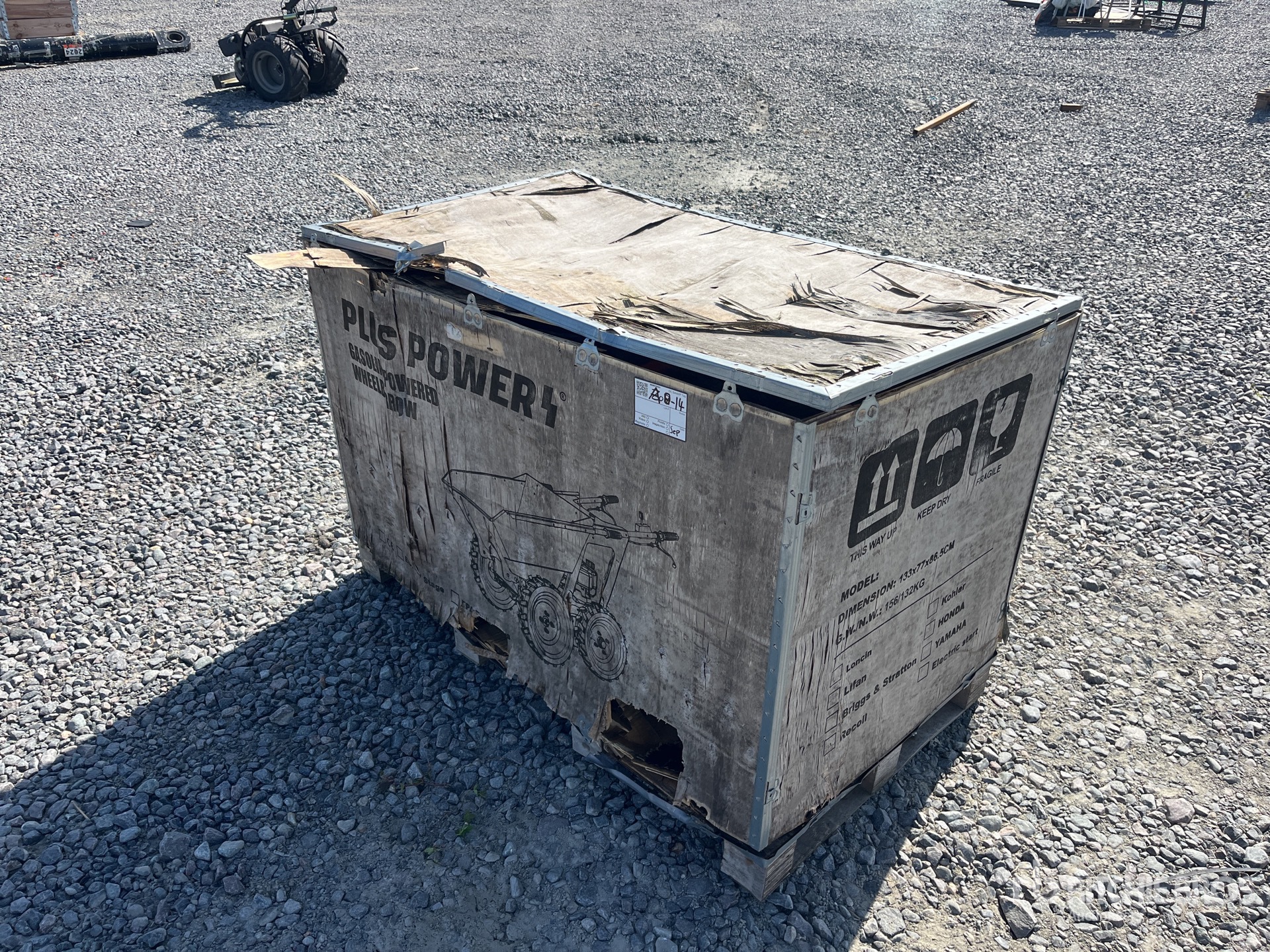 General Appearance with Picture, Left Rear Corner