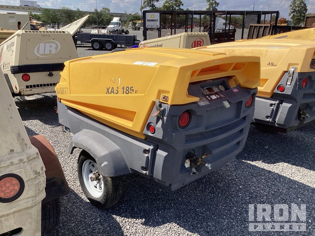 2016 (unverified) Atlas Copco XAS185 185 cfm Mobile Air Compressor in ...