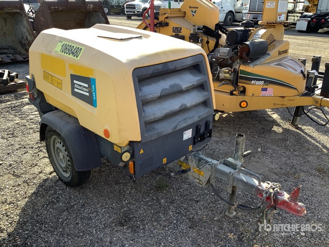 2017 Atlas Copco XAS110 Mobile Air Compressor in Humble, Texas, United ...